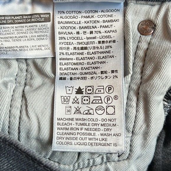 Levi’s 541 Jeans Premium Dark Wash Athletic Taper Big E Cotton Stretch 32x32 - Picture 13 of 14